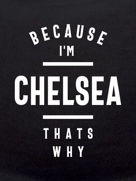 Chelsea Personalized Name