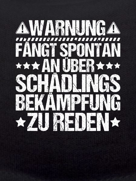 Schädlingsbekämpfer Kammerjäger Exterminator