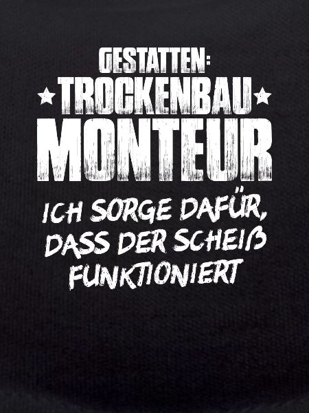 Trockenbaumonteur Trockenbau Drywaller