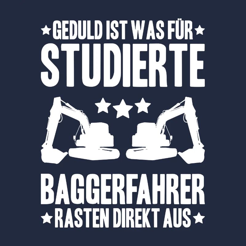 Baggerfahrer Baggerführer Heavy Equipment Operator