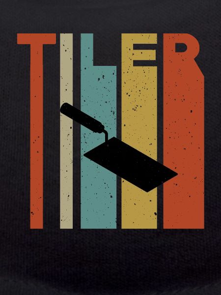 Retro tile trowel design