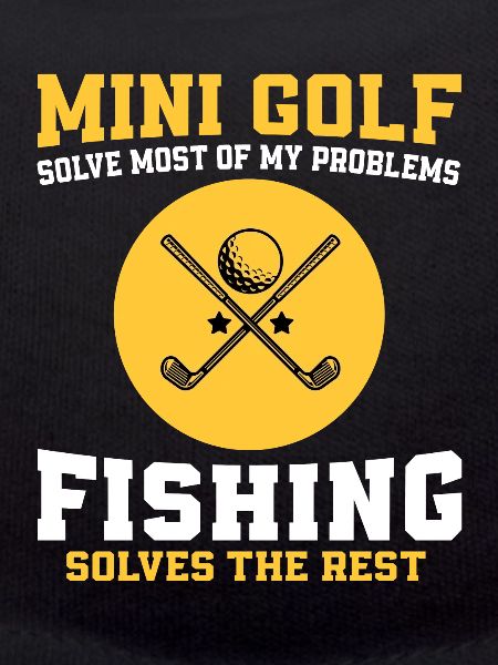golf and fishing