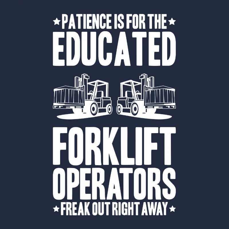 Staplerfahrer Gabelstaplerfahrer Forklift Operator