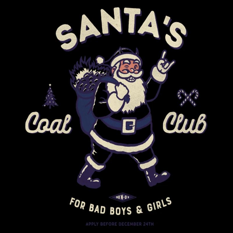 Christmas Santa's Coal Club