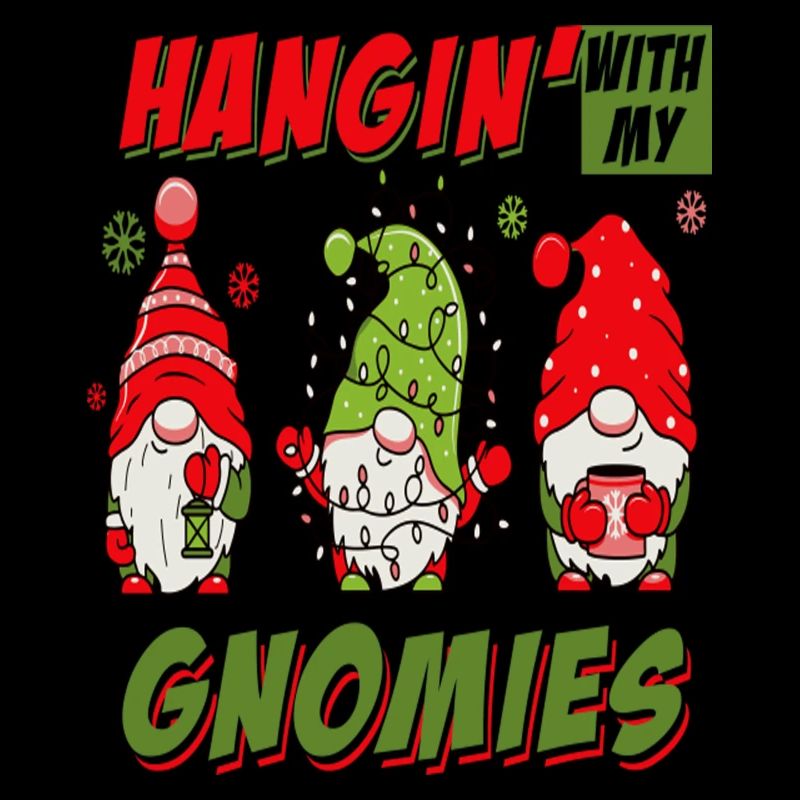 Noël suspendu avec mes gnomies