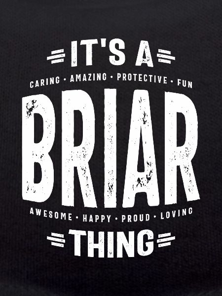 Briar Personalized Name