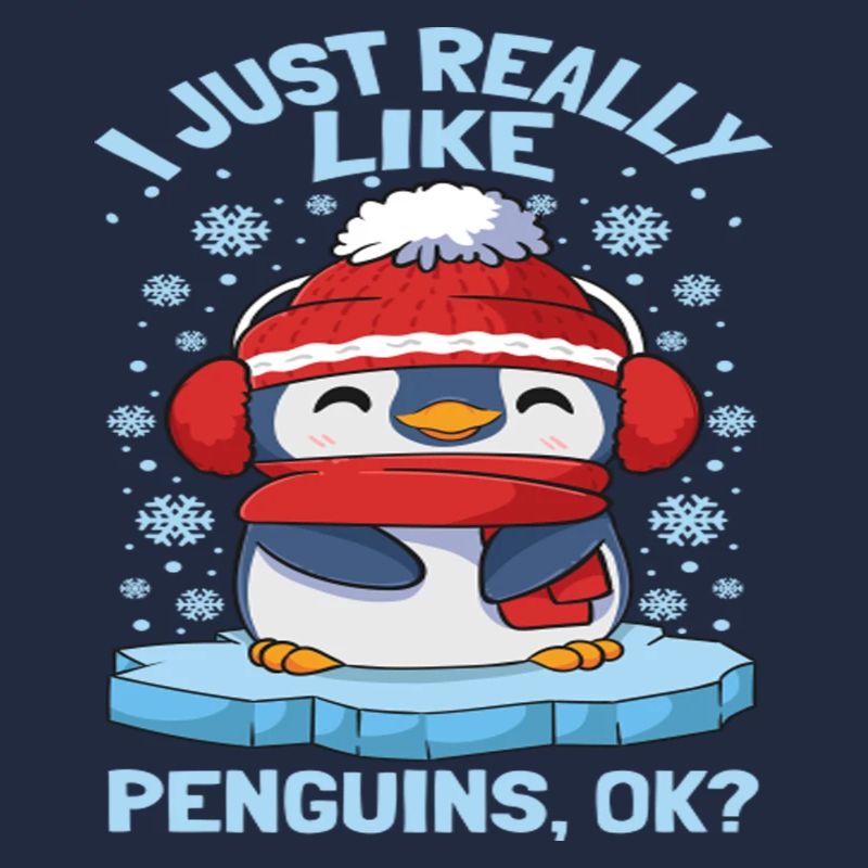 J’aime vraiment les pingouins ok