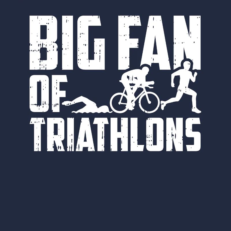 Fan de triathlon triathlète