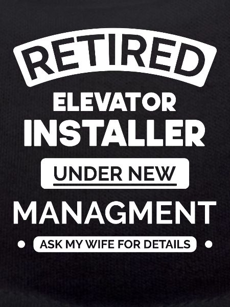Retired elevator fitter