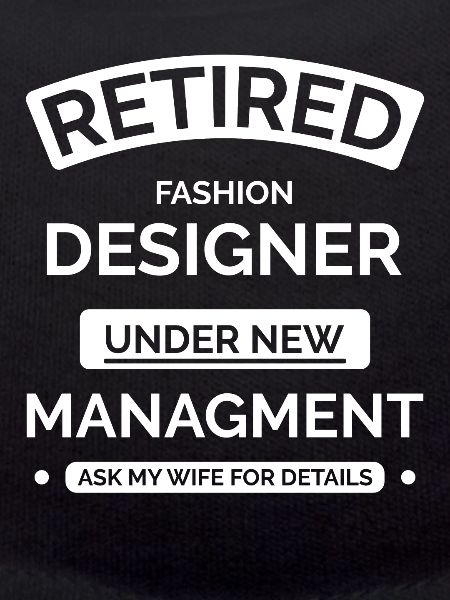 Modedesigner im Ruhestand