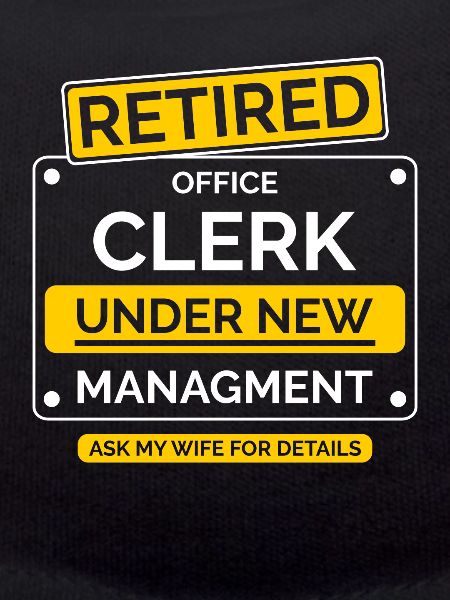 Retired office worker