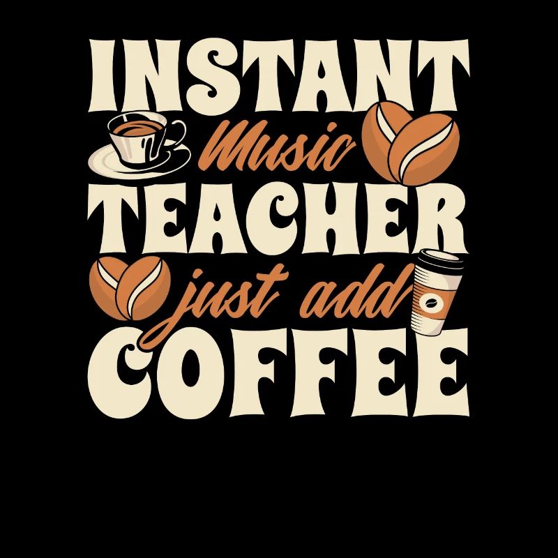 Musiklehrer Musik Lehrer Kaffee