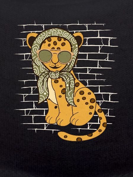Jaguar sunglasses with scarf