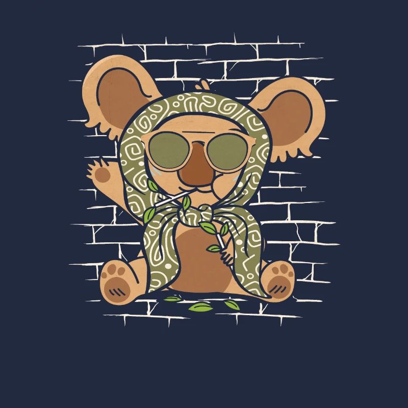 Koala Bear Sunglasses Scarf