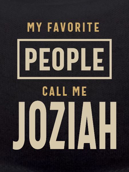 Joziah Personalized Name