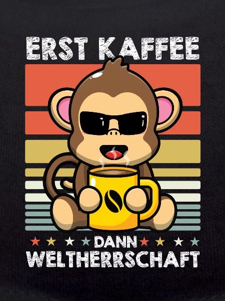 Affe Kaffee-Sonnenbrille