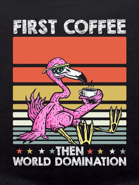Flamingo Coffee Sunglasses