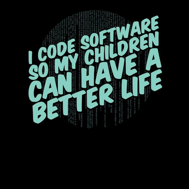 Entwickler Coder Programmierer Elternteil