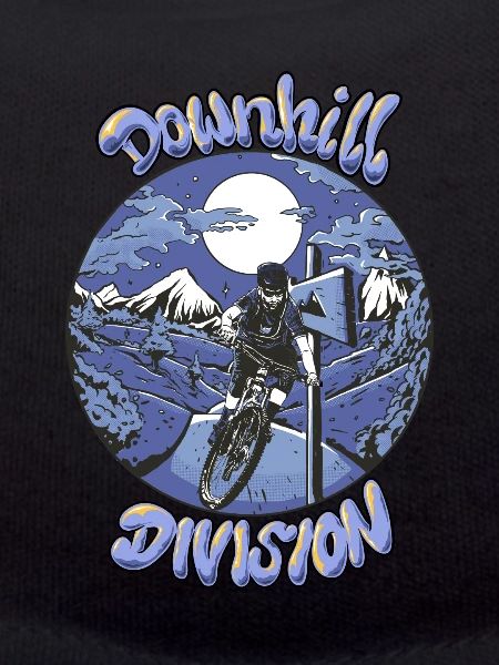 Down hill