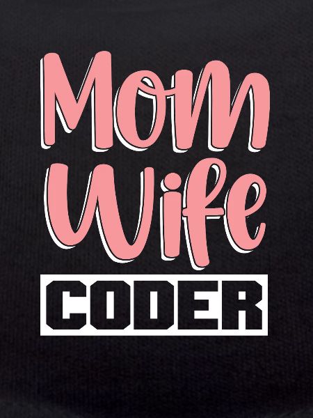 Entwickler Coder Programmierer Ehefrau