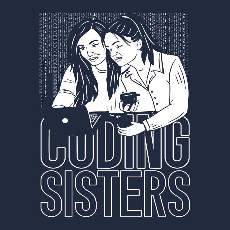 Entwickler Coder Programmierer Schwester