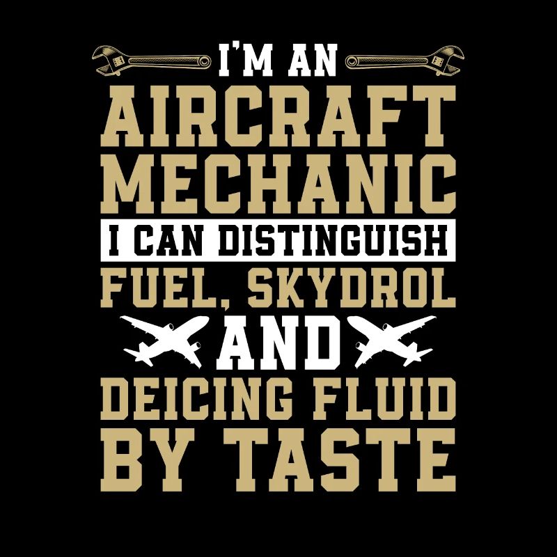 Flugzeug Mechaniker Witzig