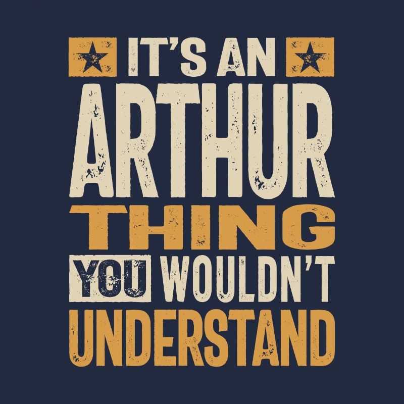 It's an Arthur Thing Personalized Name