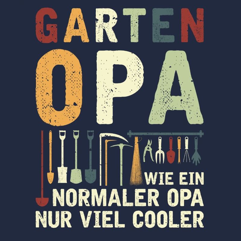 Garten Opa Lustiger Gärtner Opa