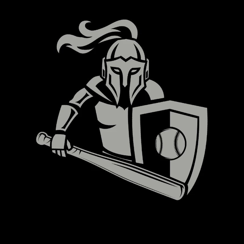 Chevalier médiéval de baseball