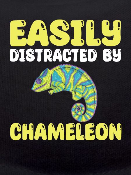 Drôle de cadeau caméléon