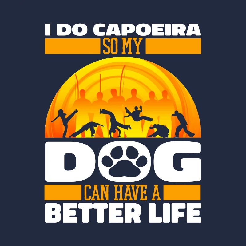 Capoeira Fighting Dance Dog