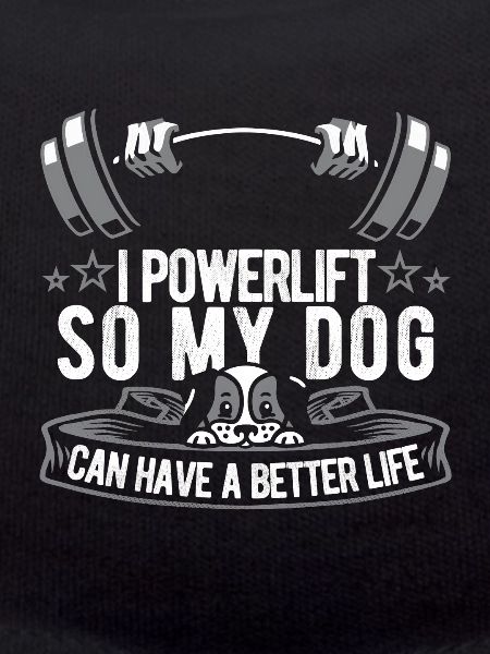 Powerlifting Powerlifter Dog