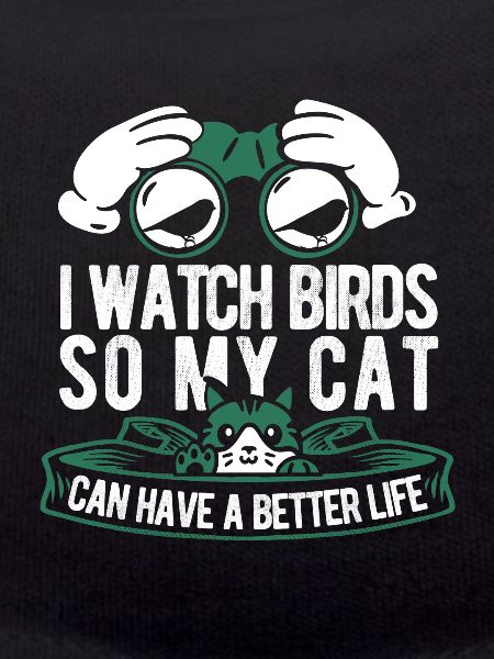Birdwatcher Cat