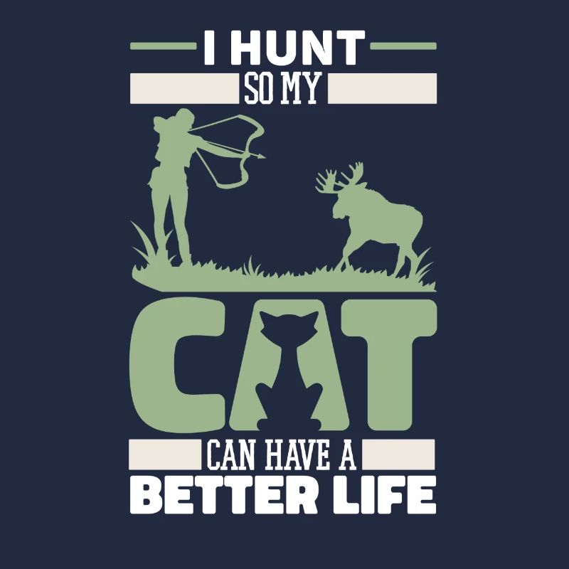 Bow Hunting Bow Hunter Cat