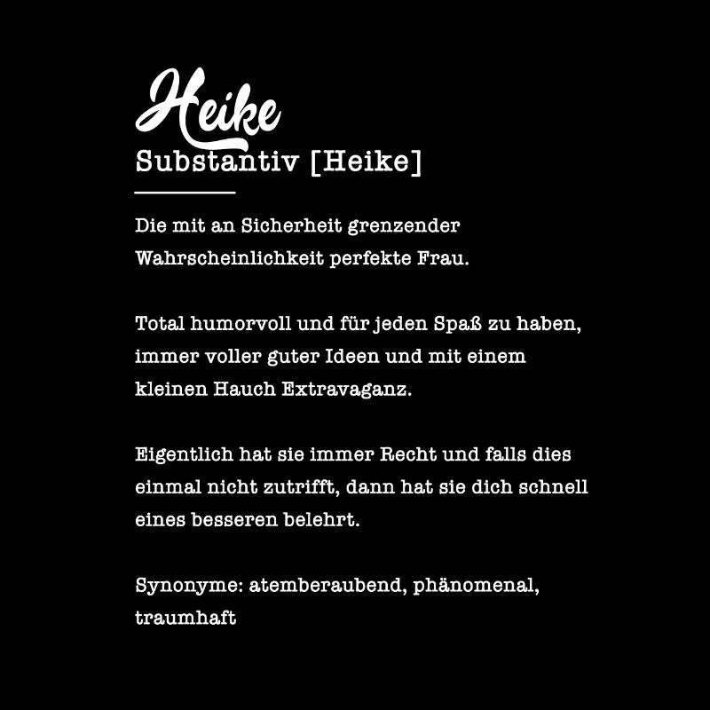 Heike Substantiv Namensbedeutung Herkunft