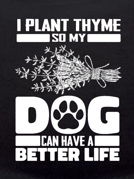 Thyme Herb Dog
