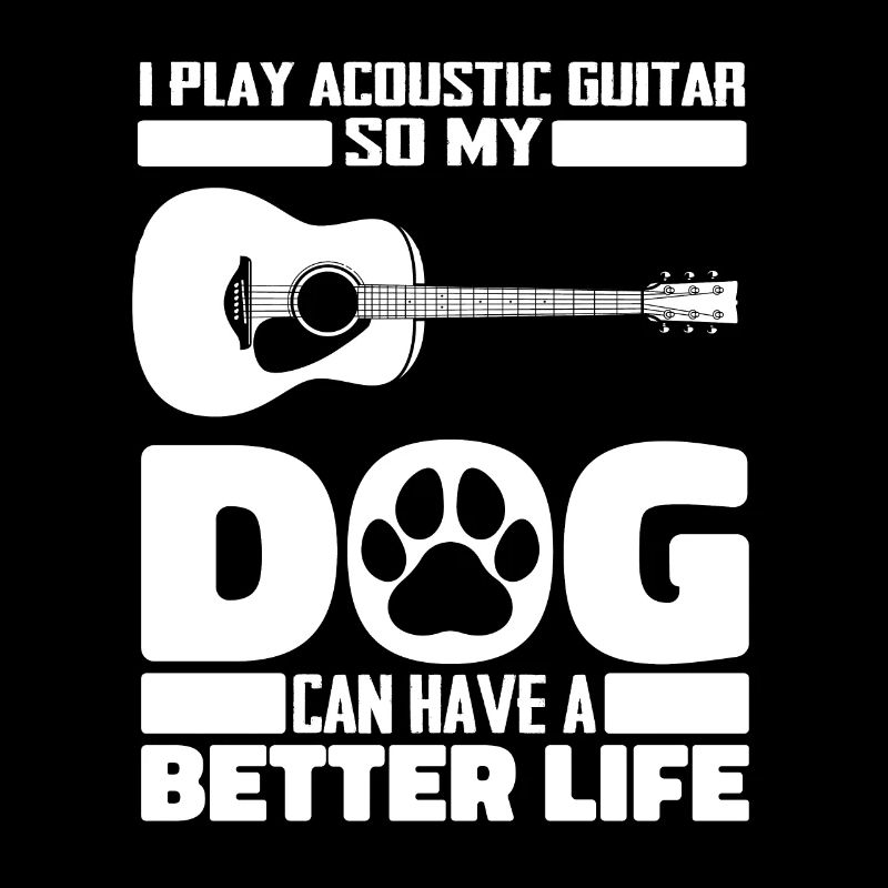 Akustikgitarre Hund
