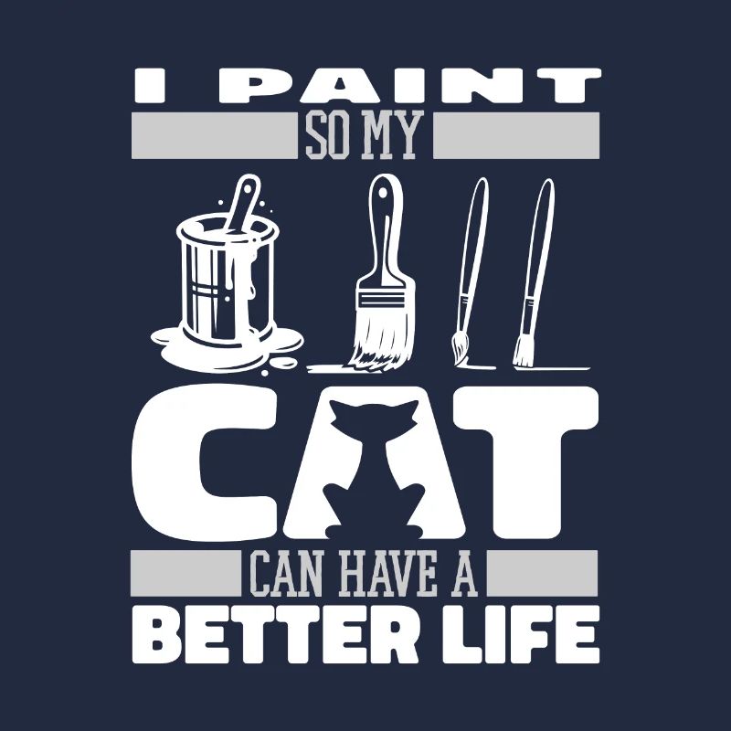 Maler Lackierer Katze