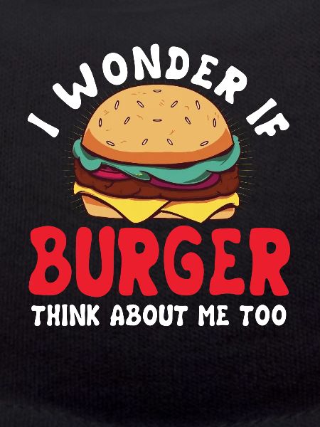 Funny Burger Shirt