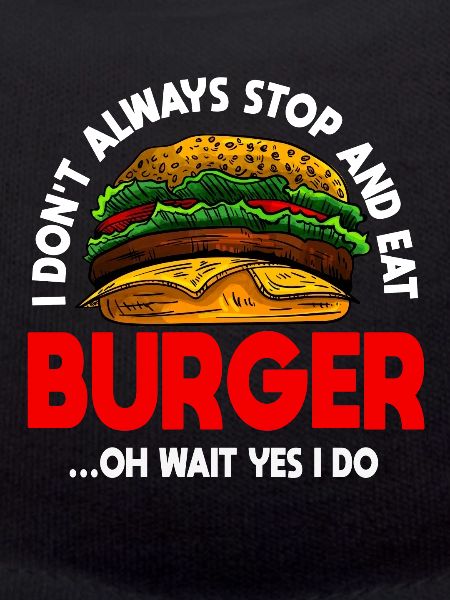 Funny Burger Gift