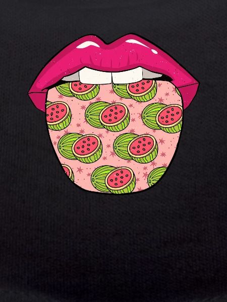 Watermelon tongue