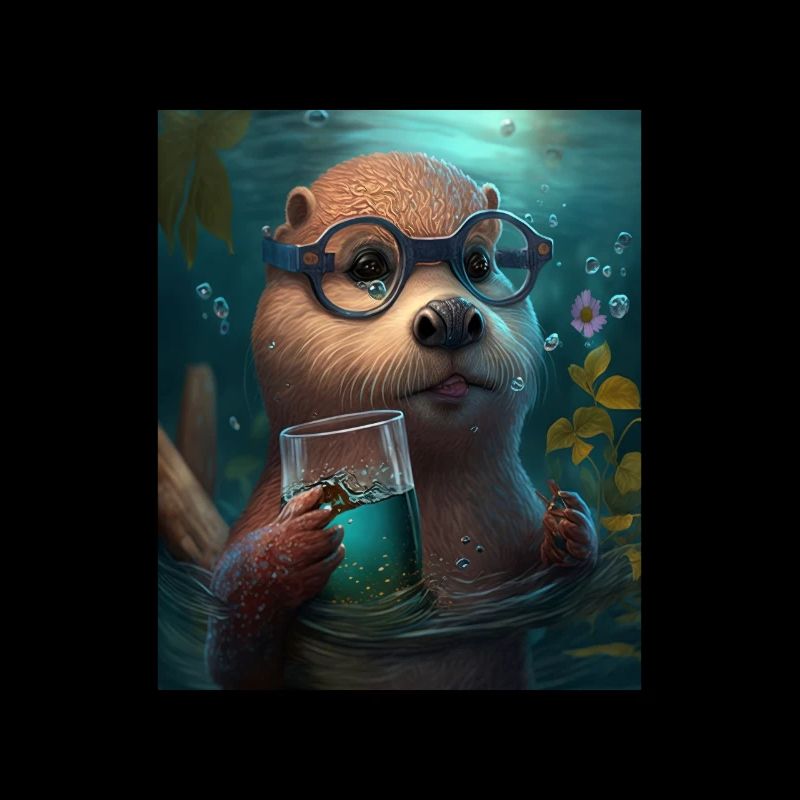 Partygoer Animal Theme Tequila Lover Floating