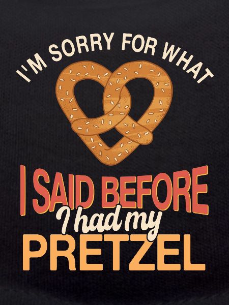Lustiges Brezel Geschenk