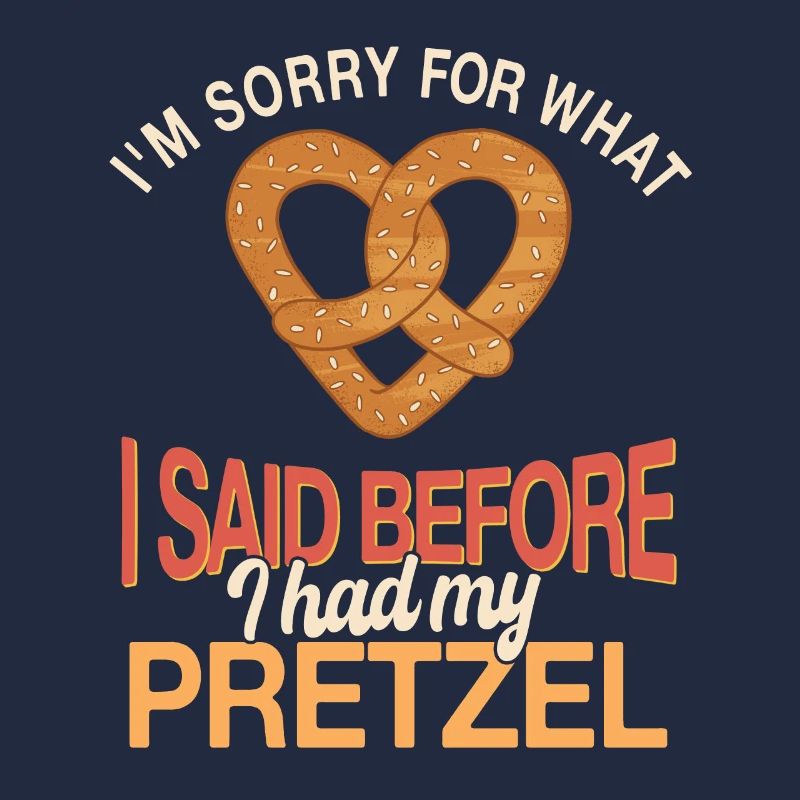 Lustiges Brezel Geschenk