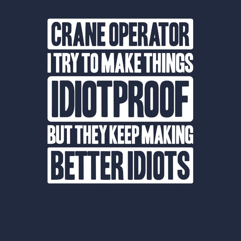 Kranführer Kranfahrer Kran Crane Operator