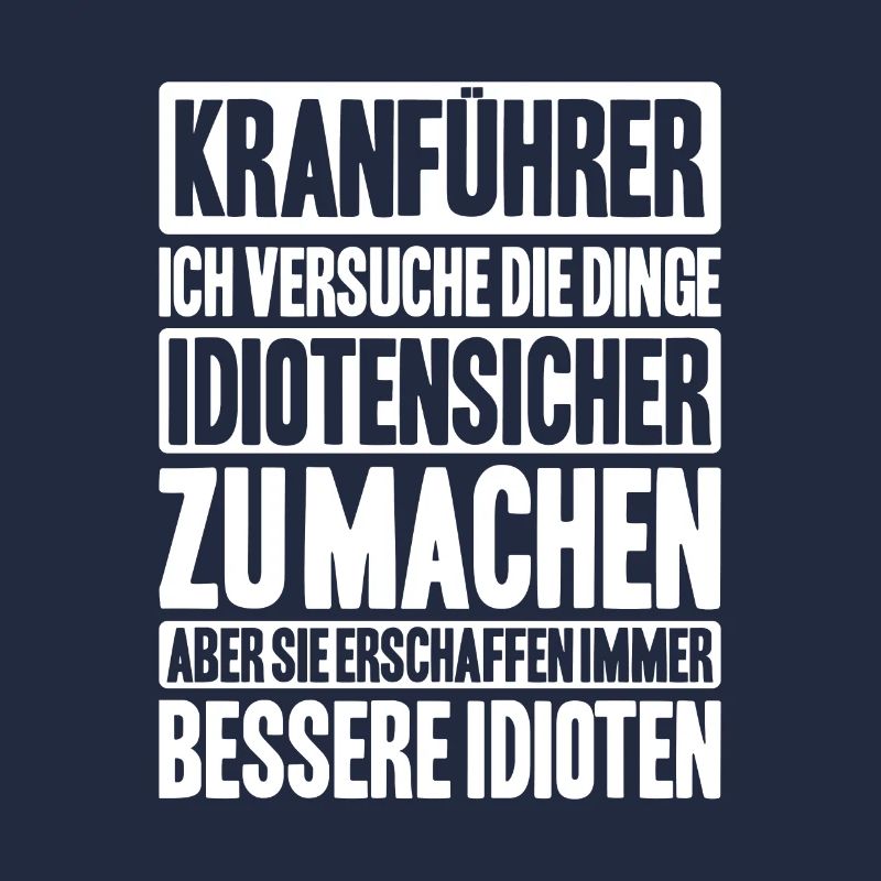 Kranführer Kranfahrer Kran Crane Operator
