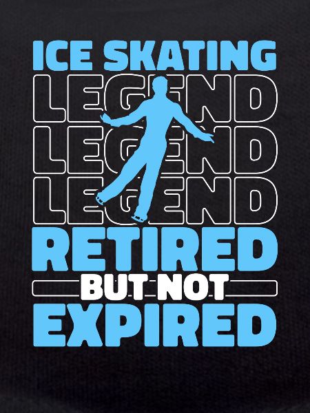 Ice skating pensioners