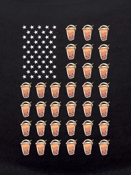 Bubble Tea USA Flag