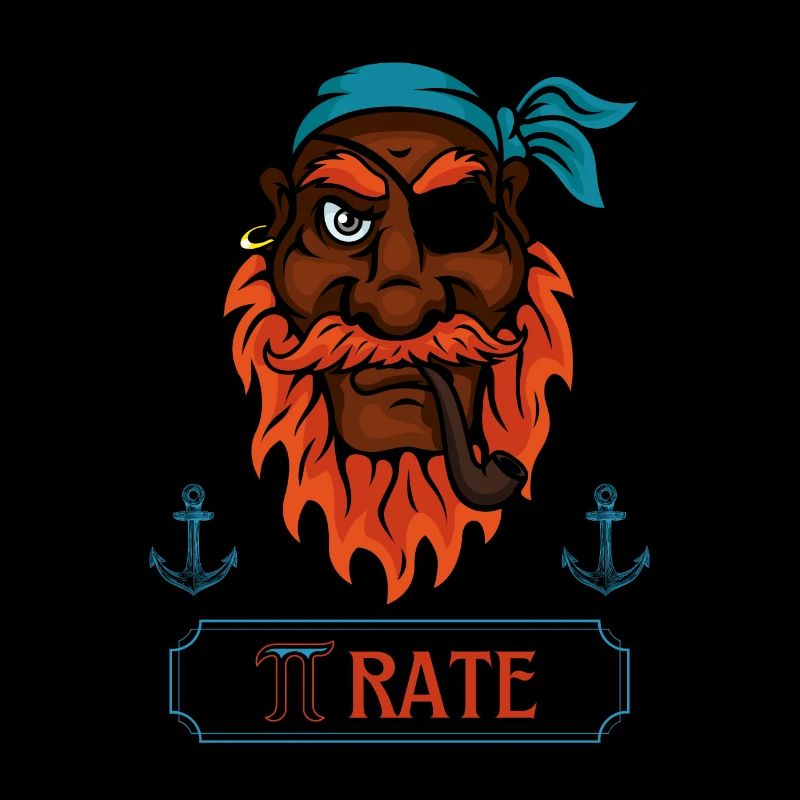 Pi Rate Math And Pirate Lover Design For Pi Day