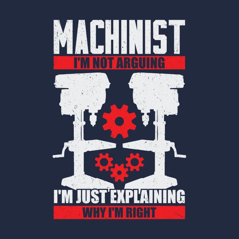 Funny Machinist Machine Operator Gift